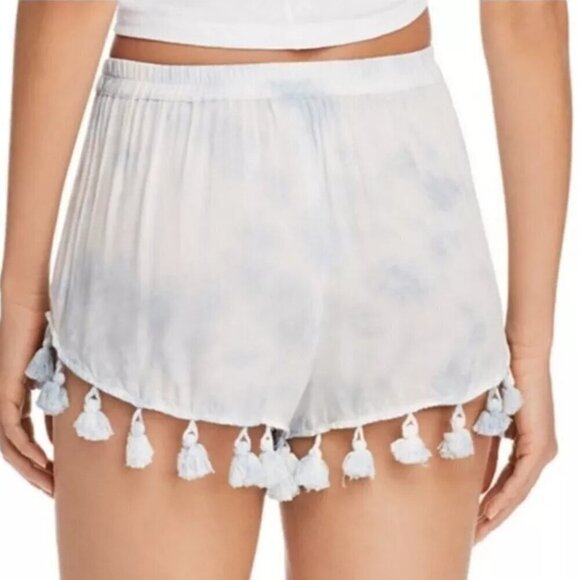 Bohome Tie-Dye Tassel Shorts Size Small - Picture 2 of 8